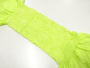 正絹　絞り　帯揚げ